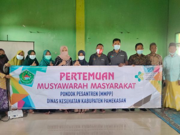 Wujudkan Lingkungan Bersih dan Sehat, Pos Kesehatan Pesantren Taman Sari Gelar MMPP